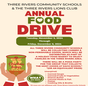 TRCS & TR Lions Club Annual Food Drive thumbnail